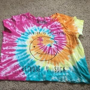 Tie dye shirt
