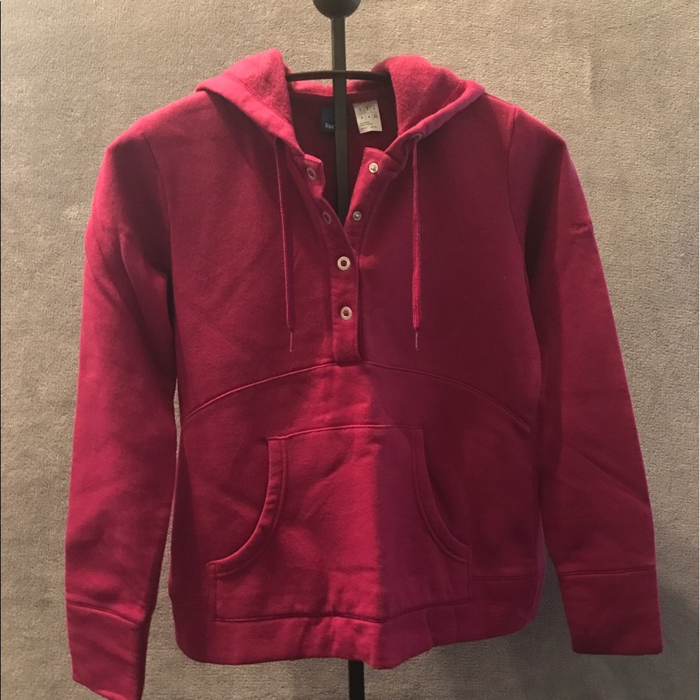Maroon Reebok hoodie