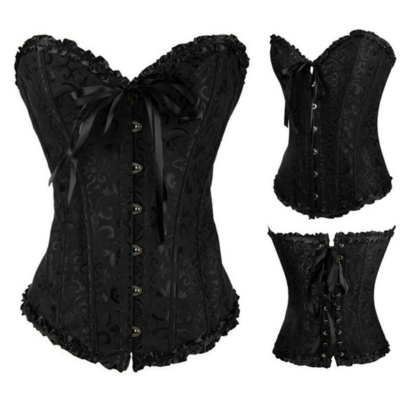 Steampunk gothic style corset dress - Picture 7 of 9