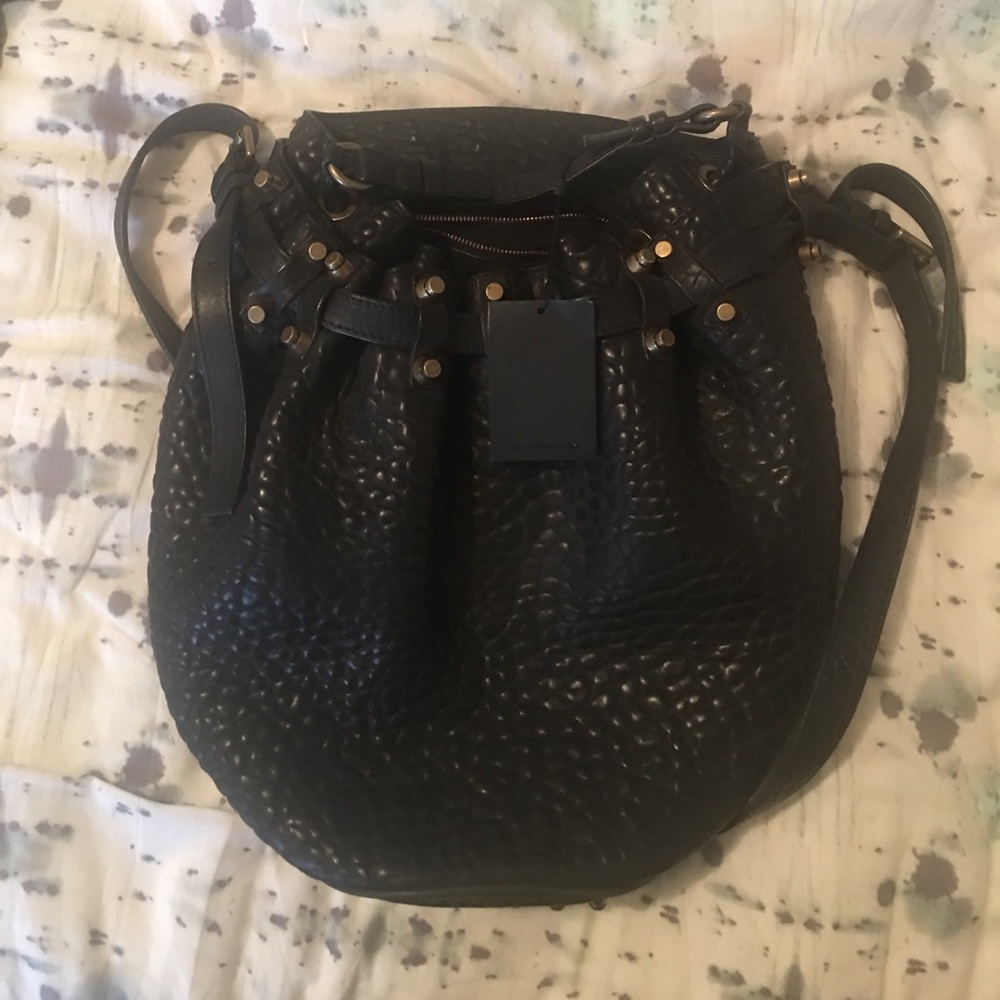 Alexander wang large bucket bag used twice