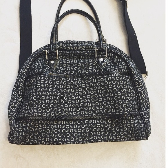 Guess by Marciano Bags Nwot Guess Double Strap Carry On Weekender Bag Poshmark