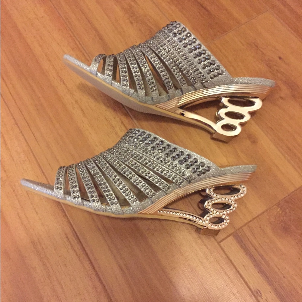 ❤️ Bling Heels size ❤️ Bought in Fort Lauderdale😘