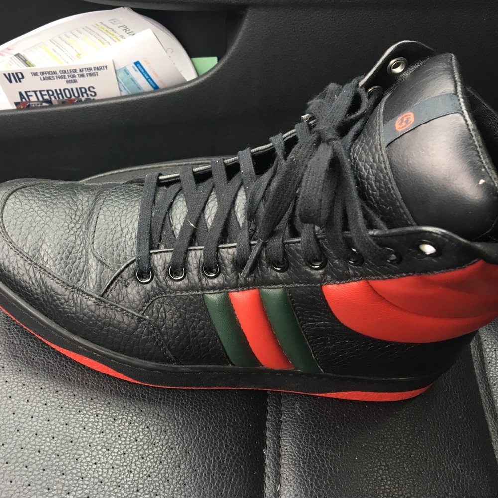 Gucci high top tennis
