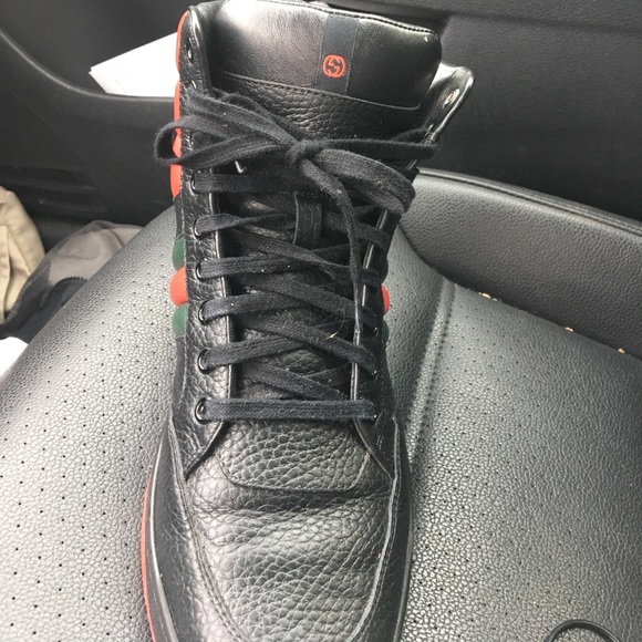 Gucci high top tennis