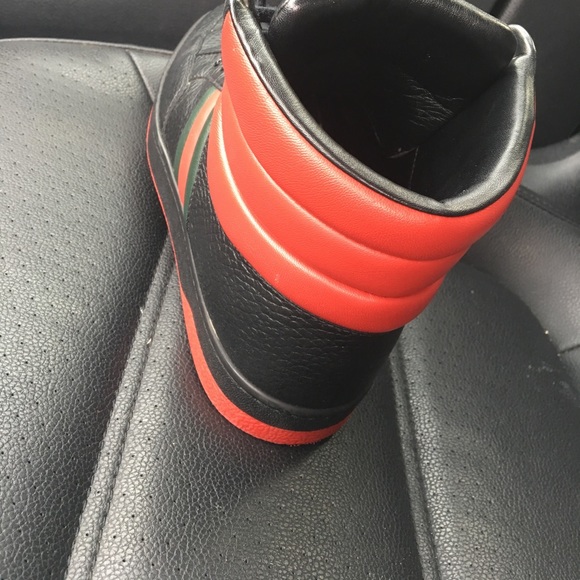 Gucci high top tennis