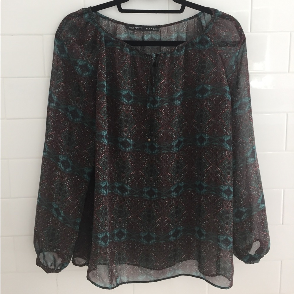 Sheer Blouse