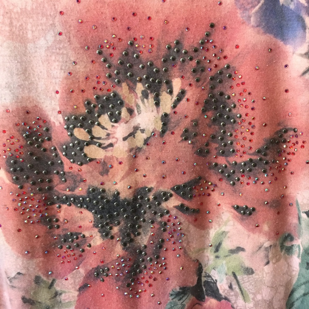 DRESSBARN Floral Shirt