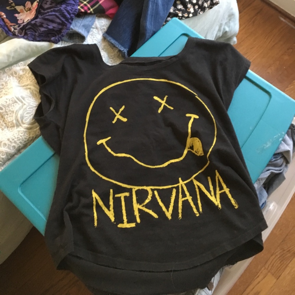 nirvana shirt vintage