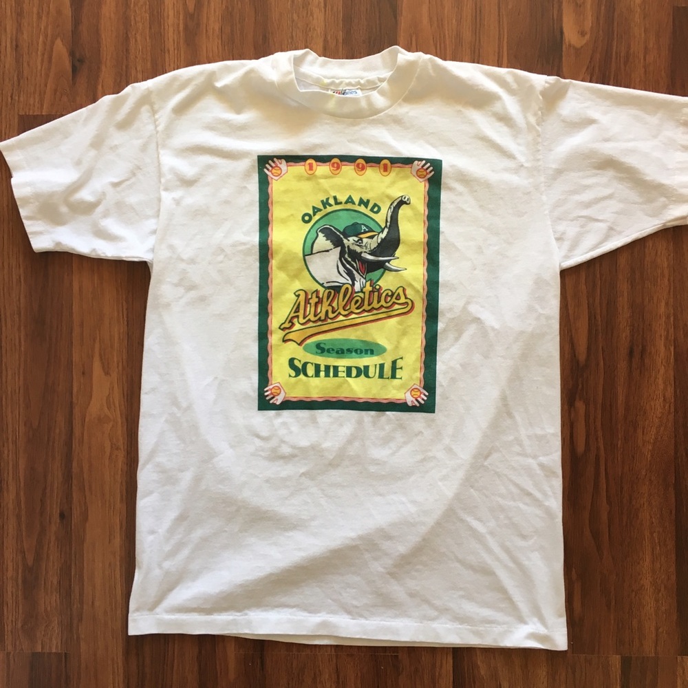 1991 Vintage Oakland A's Shirt
