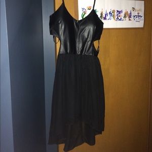 ‼️WORE ONCE‼️Black Dress