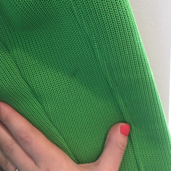 Kids XL Spyder Jacket Green with hood - Picture 3 of 4