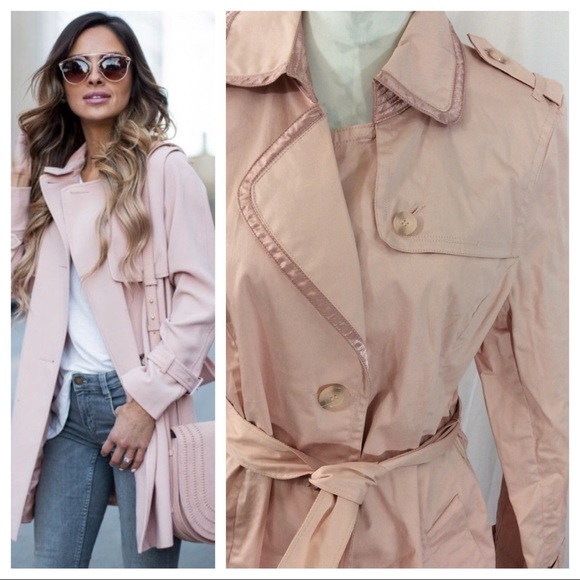 Jackets & Blazers - NWT - Pink Trench Coat