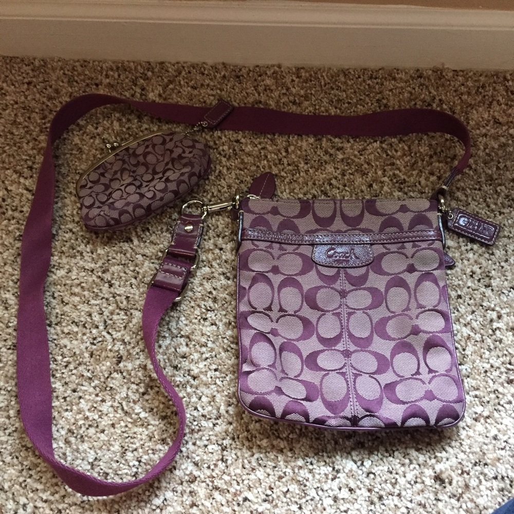 Authentic Coach cross body