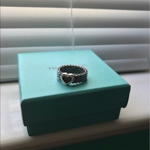 Authentic Tiffany & Co. Somerset Mesh Ring