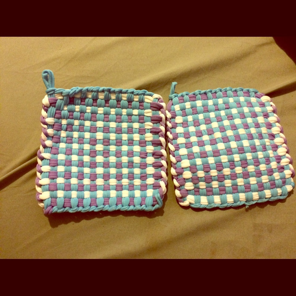 Handmade pot holders