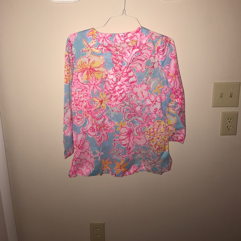 Lilly Pulitzer Amelia island tunic, size Medium