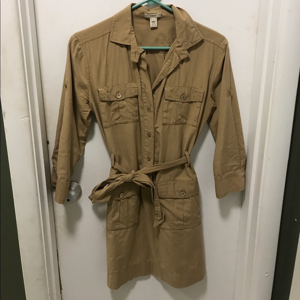 Jcrew shirt dress size 0