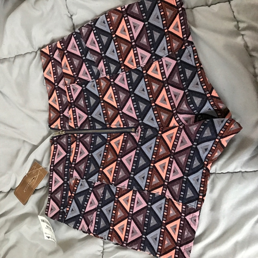 Mini shorts.
