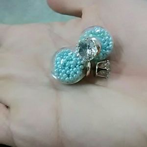 Double sided earrings