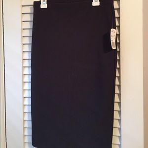 NWT deep gray skirt