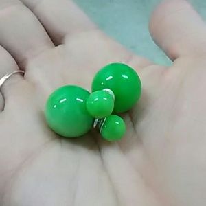 Double sided earrings