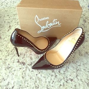 Christian Louboutin Anjalina 100 patent stiletto