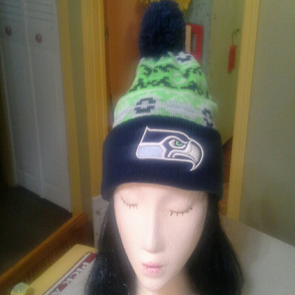 Seahawks stocking hat