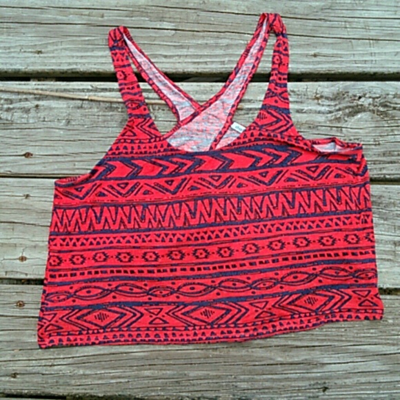 Aztec Crop Top - Picture 3 of 6