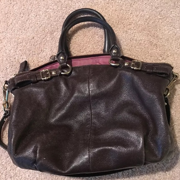 Coach Brown Madison Leather Sofia Handbag 👜 - Picture 5 of 8
