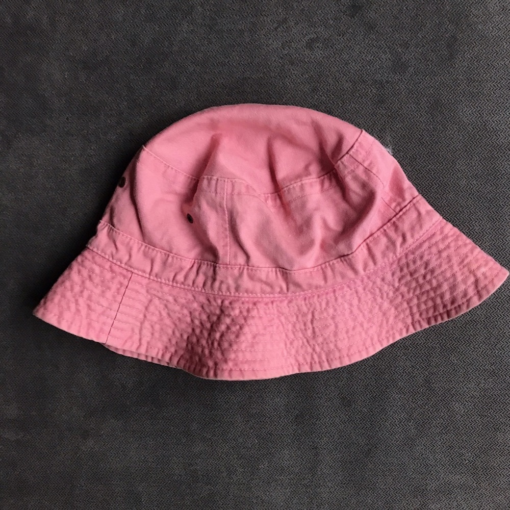 Pink Garnet Hill bucket hat