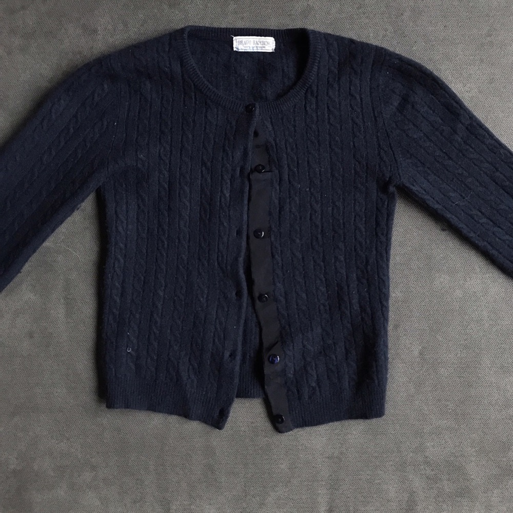 Navy Bravo Bambino navy cardigan