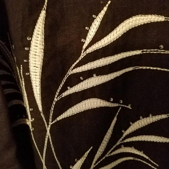 Linen tunic blouse M - Picture 2 of 3