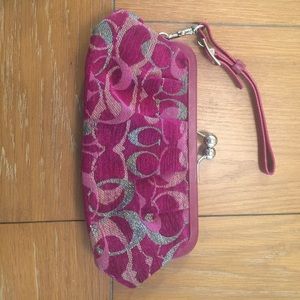 Coach clutch.  Lightly used