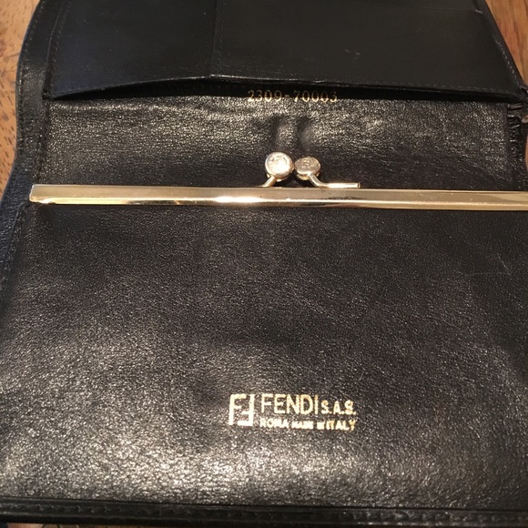 FENDI FF-jacquard Leather Wallet | Brown | FARFETCH Fendi Wallet