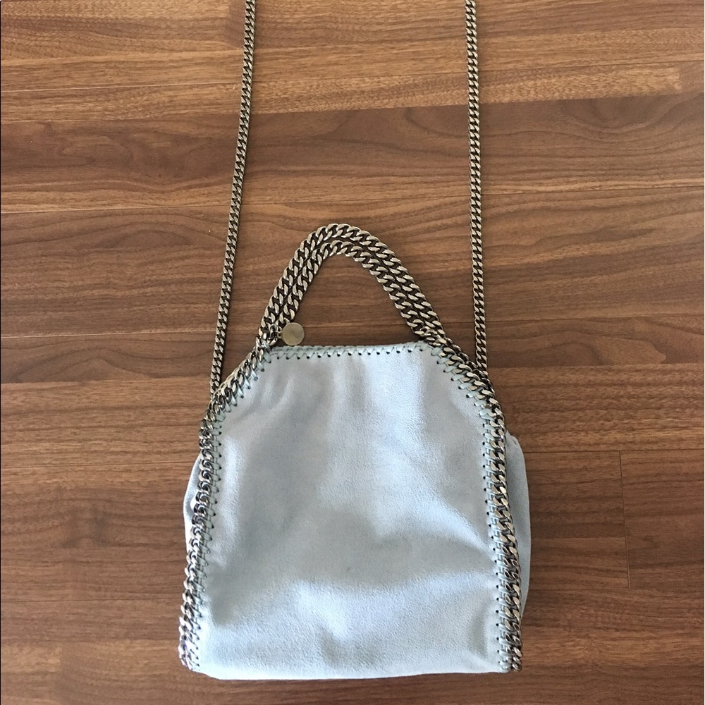 Stella mccartney leather crossbody bag