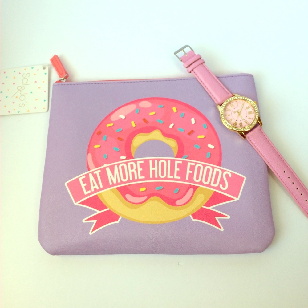 NWT2️⃣ Watch/Cosmetic Bag Combo.