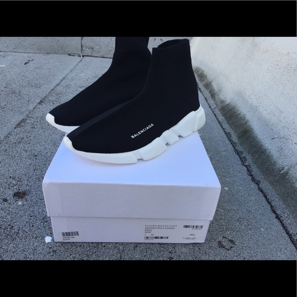 Balenciaga Triple Black Speed Trainers Mount Mercy