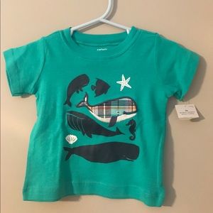 Carters boys summer eagle t-shirt