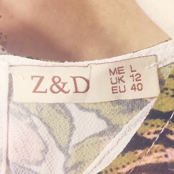 🌺NWT Beautiful White Dress w/ Florals🌺 - Picture 6 of 6