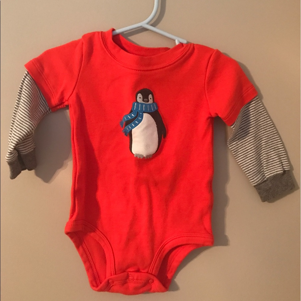 Craters long sleeve onsie