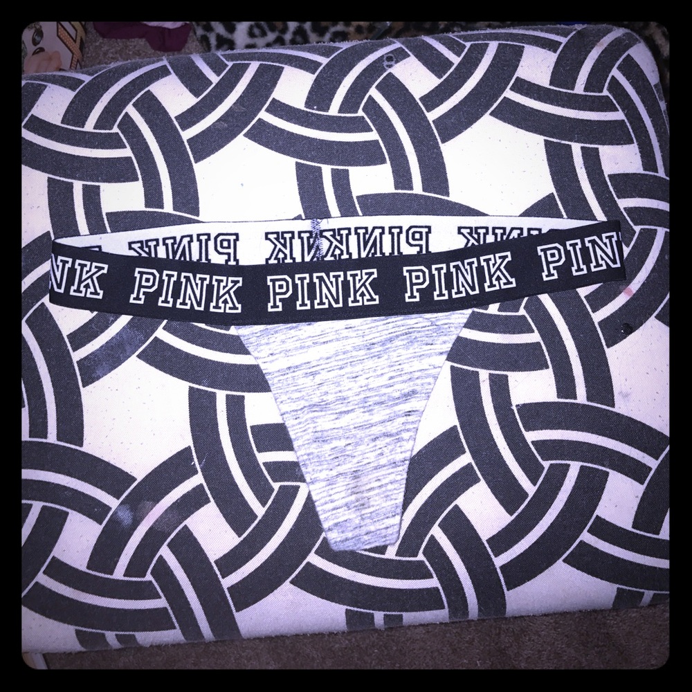 Victoria's Secret Pink Panties Thong BNWT Size M