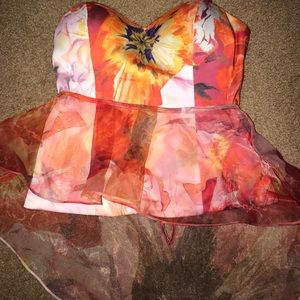 Be be strapless shirt so cute