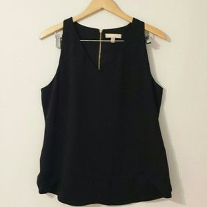 Banana Republic Black Sleeveless Top