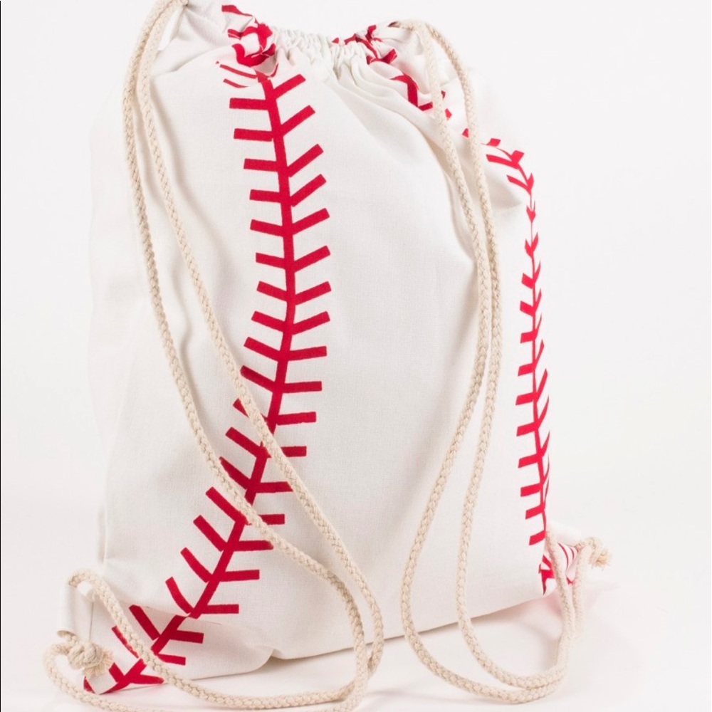 LAST ONE! Baseball Drawstring Backpack bag Sports