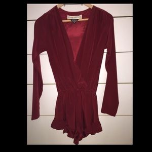 Stone cold fox red silk jumper