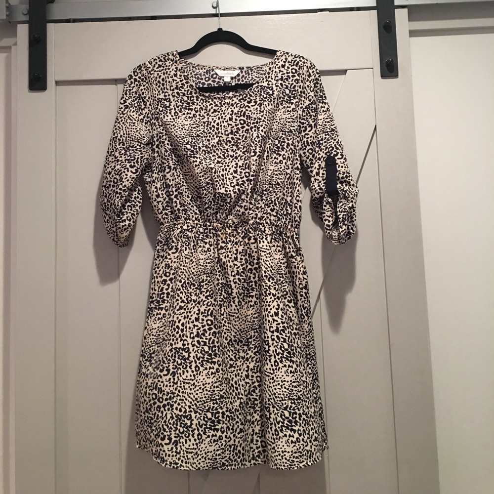 Cheetah print dress