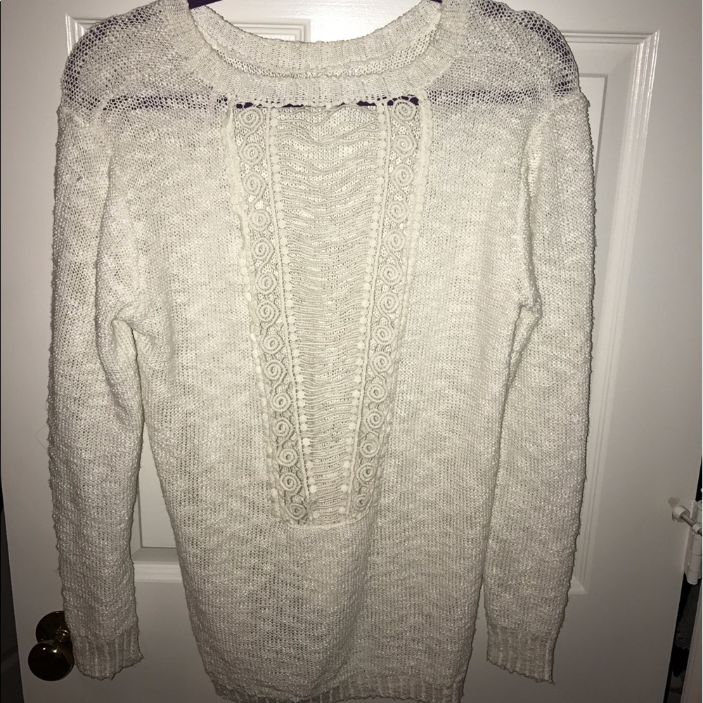 White sweater