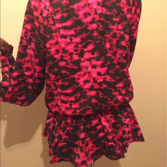 Ellen Tracy leopard printed top - Picture 3 of 6