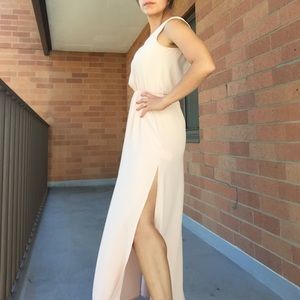 Light pink maxi