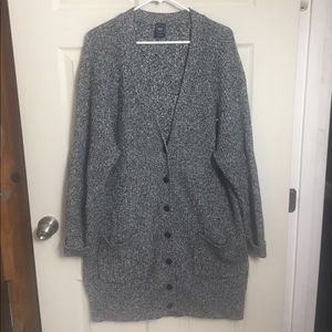 Oversized Heather Gray Sweater